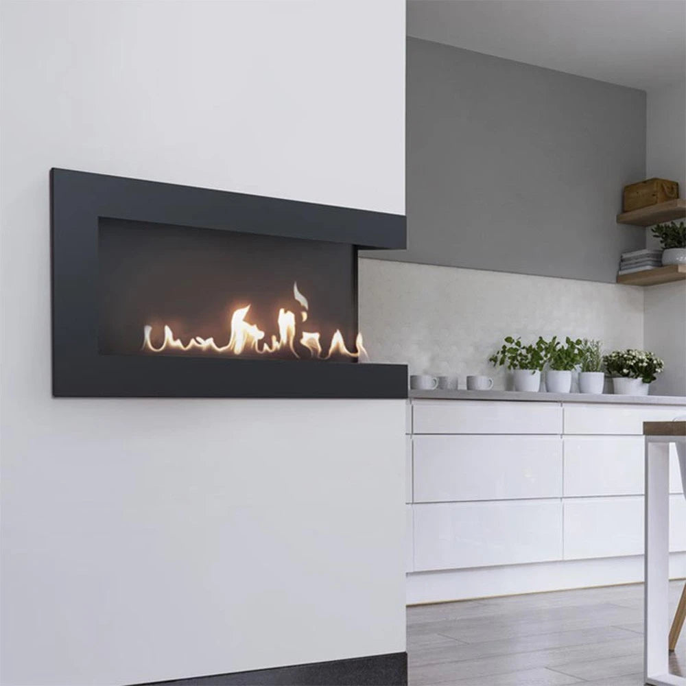Corner Bio Fireplace 90 cm (Right)