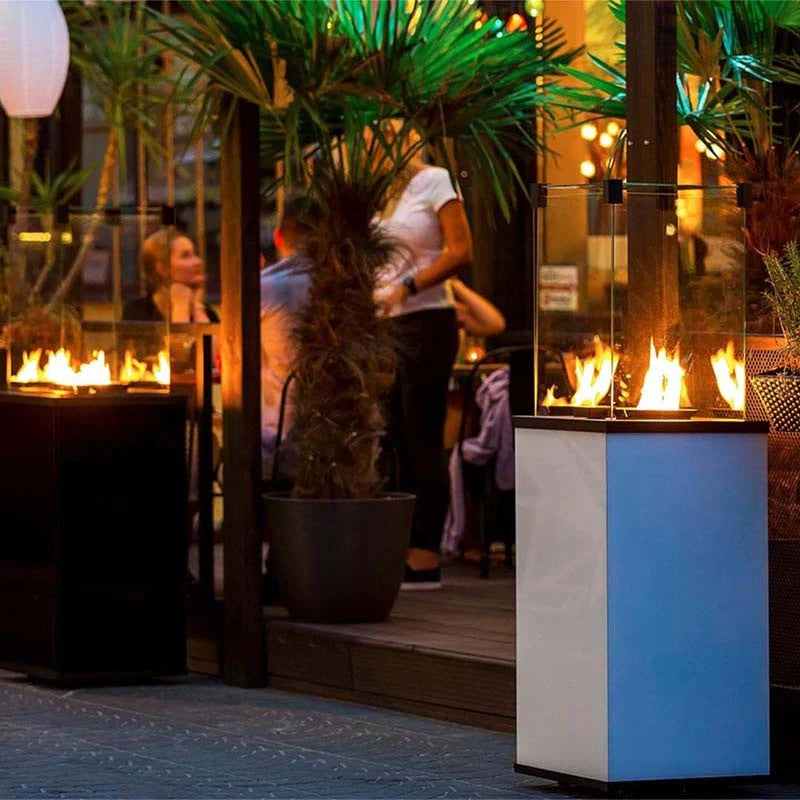 Deluxe Patio Remote Controlled Heater - White