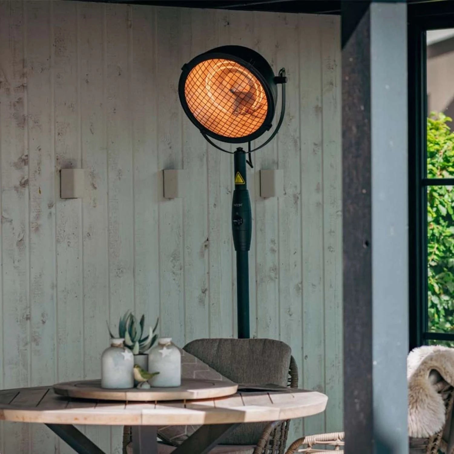 Indus Bright Freestanding Patio Heater - 2100W