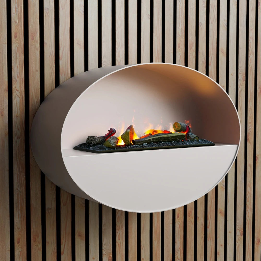 Kjos Wall-Mounted - White - Base Frame