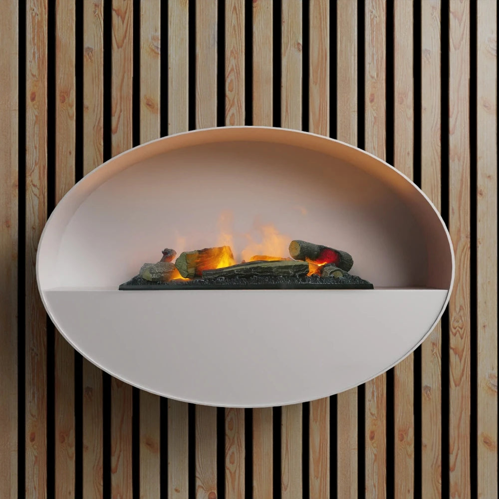 Kjos Wall-Mounted - White - Base Frame