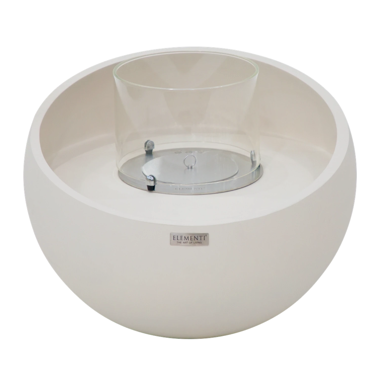 FIRENZE Bioethanol Fire Bowl – Cream White