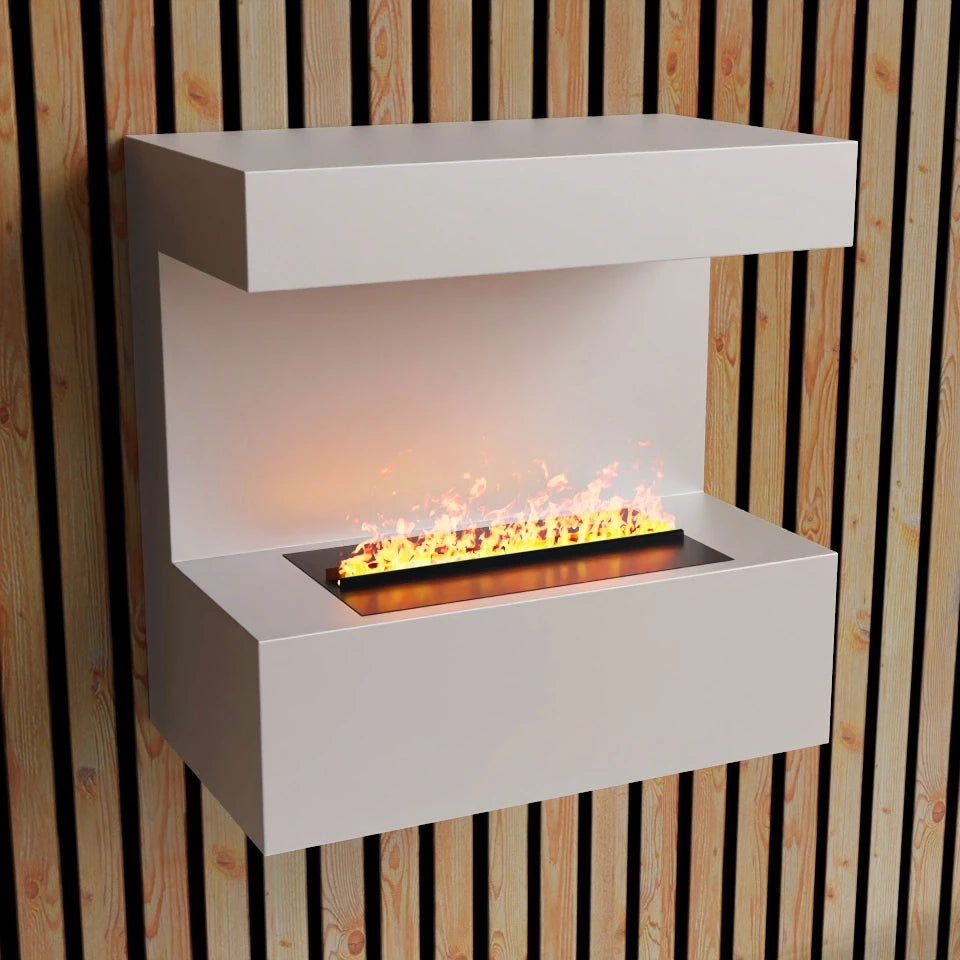 Late Wall-Mounted - White - Base Frame