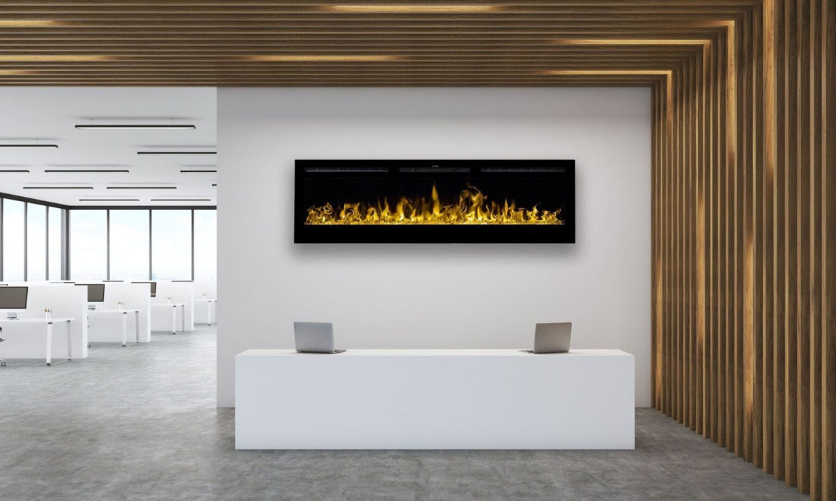 Majestic 50" - 128 cm Wall-Mounted Electric Fireplace