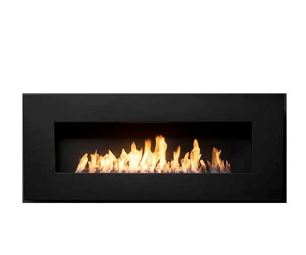 Icon Fires Nero 1750 Wall Fire - Black