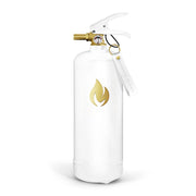White Fire Extinguisher 2 kg - Gold Emblem