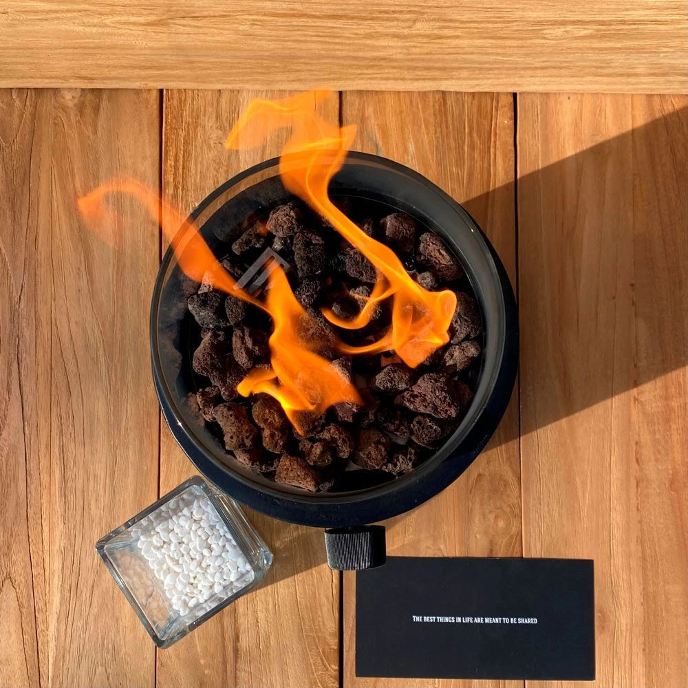 tabletop gas fireplace loki happy cocooning
