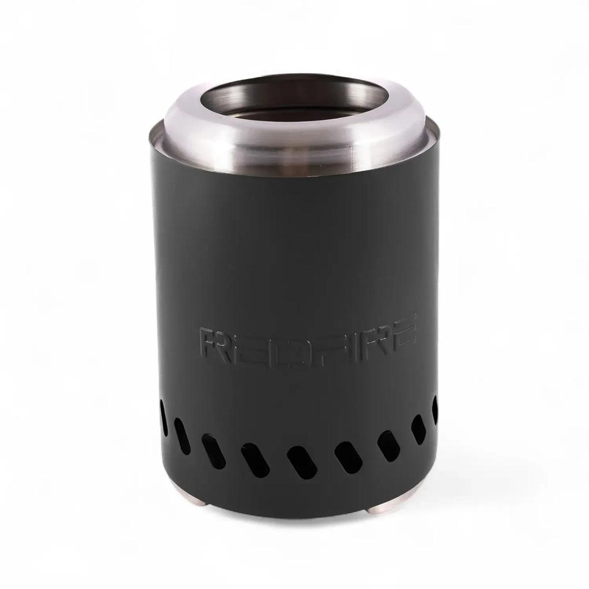 Volcano Pellet Tabletop Fire Pit Small – Black Stainless Steel