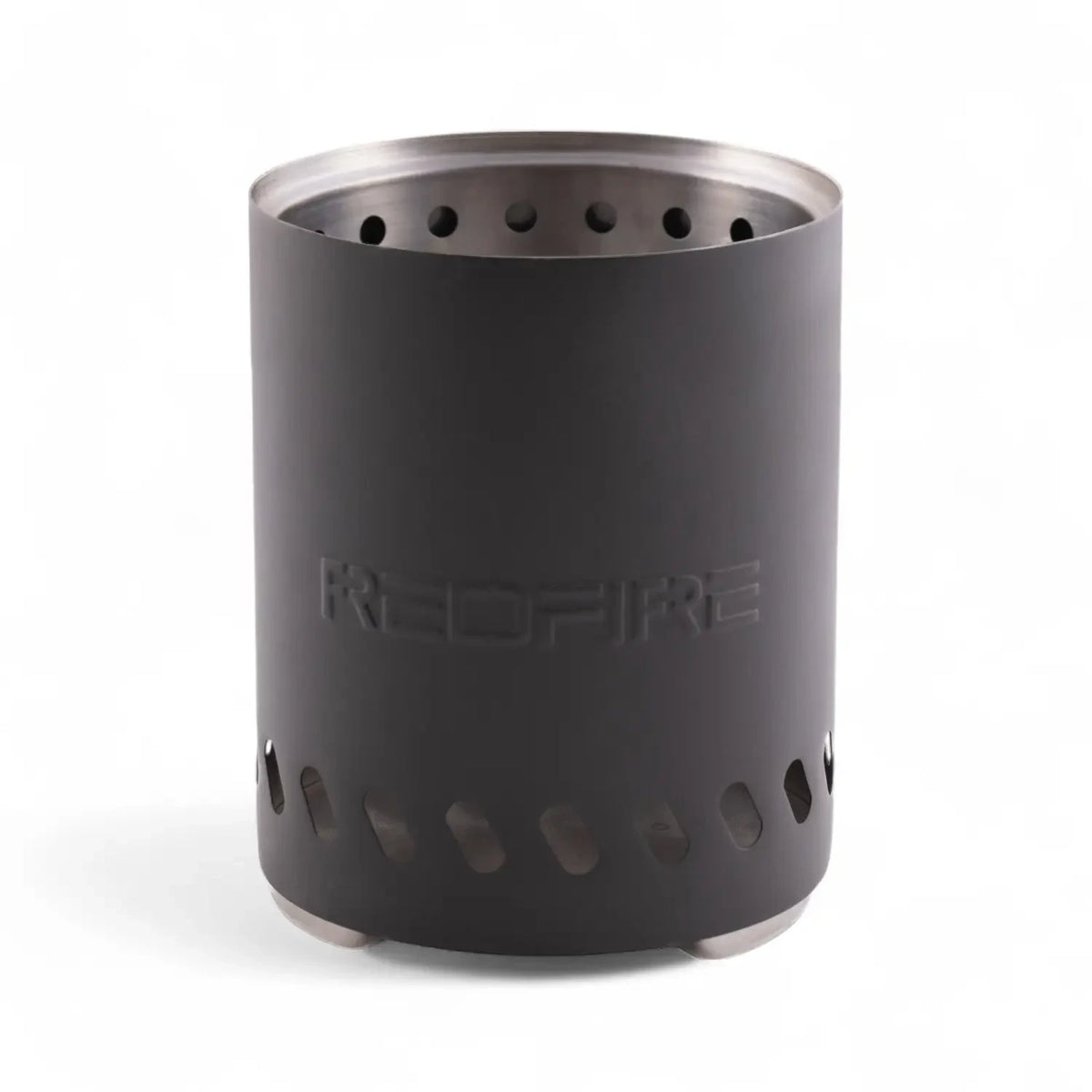 Volcano Pellet Tabletop Fire Pit Small – Black Stainless Steel