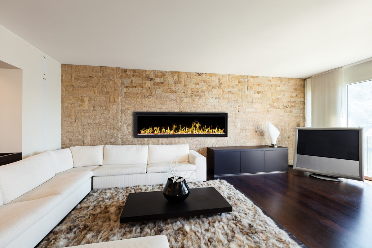 Royal Electric Fireplace 100" -  254 cm Wall-mounted Fireplace