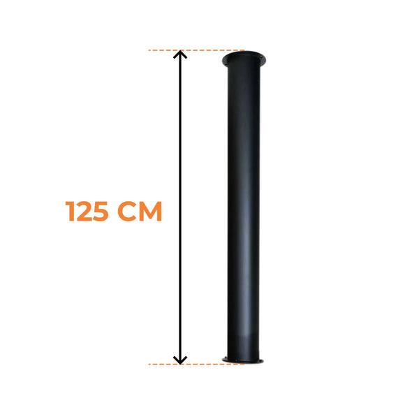 Toronto Pipe 125 cm – Total Length 165 cm