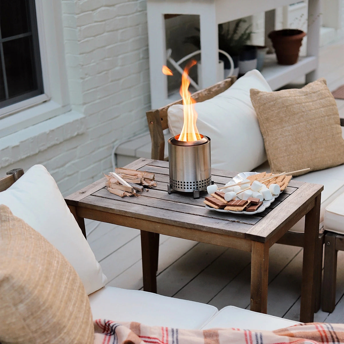 Mesa - Stainless Steel - Tabletop Fire Pit