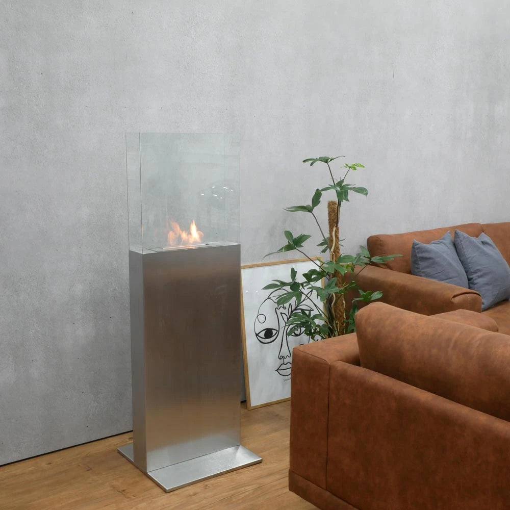 Tall Freestanding Bio Fireplace