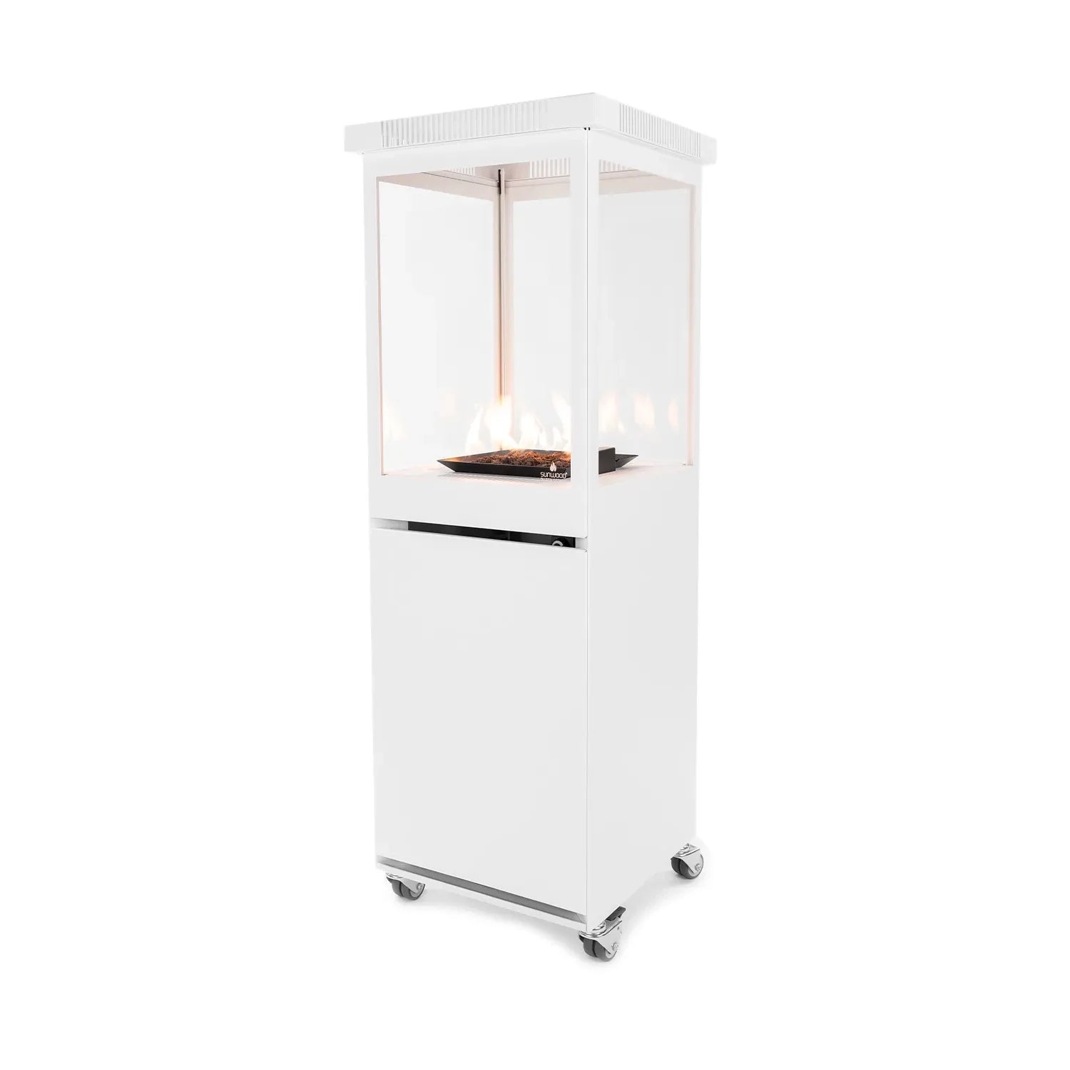 Marino Original - Matte White Patio Fire