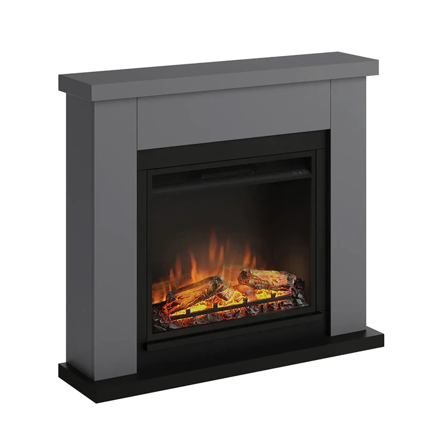 Frode Electric Fireplace - Grey