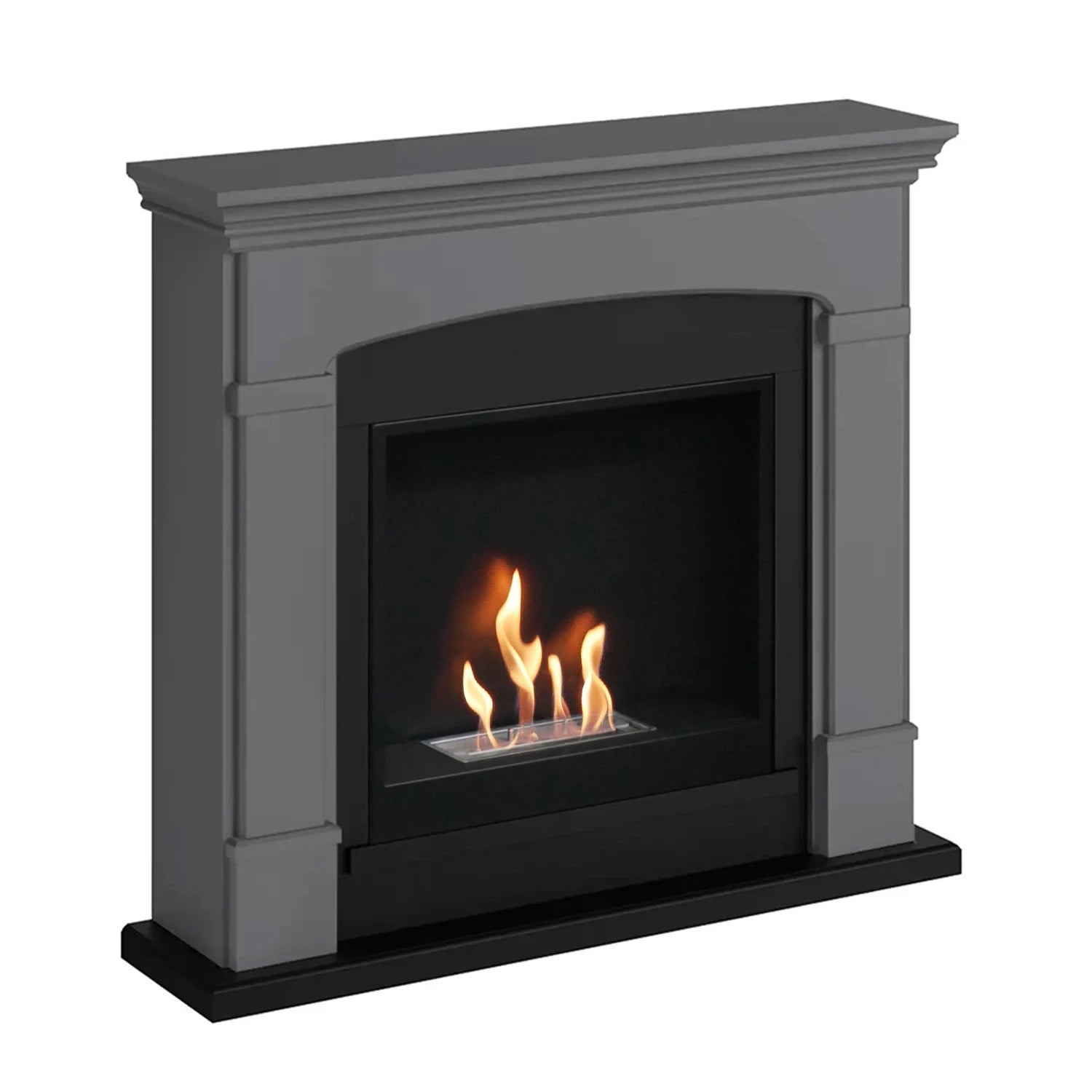 Helmi Bioethanol Fireplace - Grey