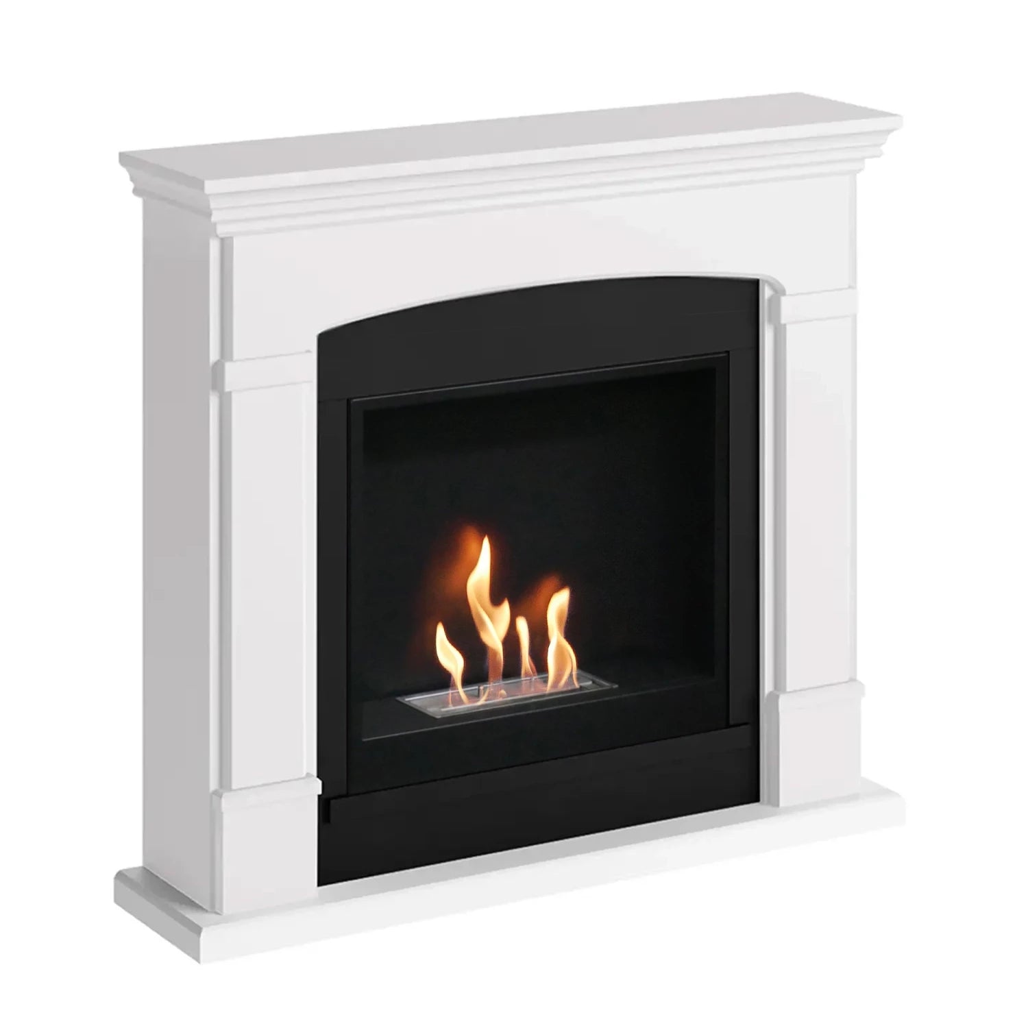 Helmi Bioethanol Fireplace - White