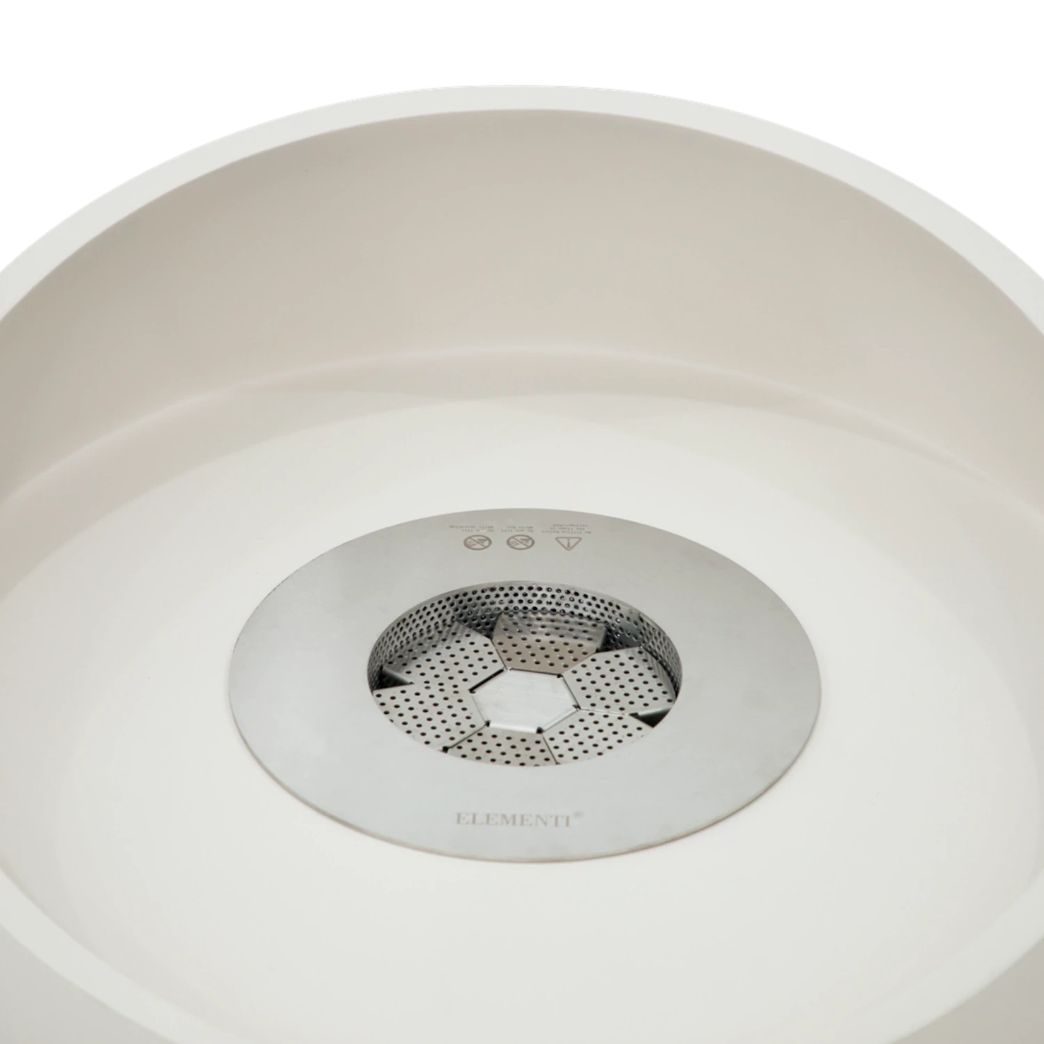 FIRENZE Bioethanol Fire Bowl – Cream White