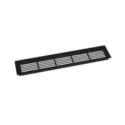 Ventilation Grille Black - 50x10 cm - 214 cm²