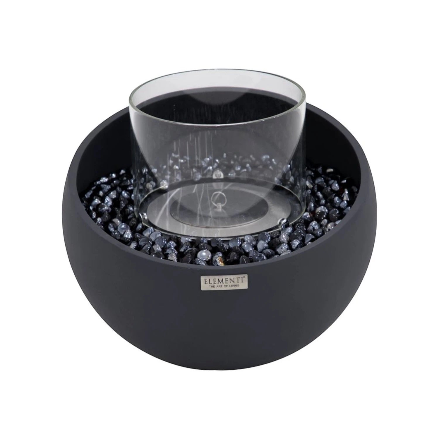 FIRENZE Bioethanol Bowl S – Slate Black
