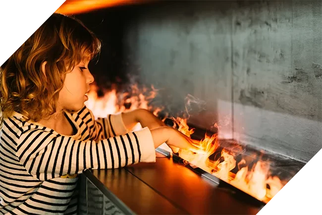 Dimplex electric and water vapour fireplaces